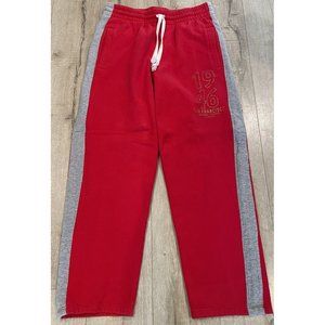 San Francisco 49ers  NFL Apparel Fleece Red Grey Athletic Pants Men's Size M
